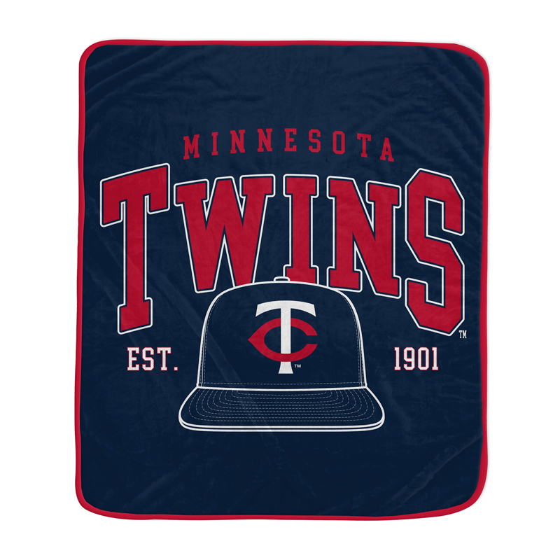 Minnesota Twins Blankets Sherpa Blanket Throw Blanket