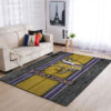Minnesota Vikings Rug NFL Area Rug Dining Room Rug Indoor Rug Rectangle Carpet minnesota vikings area rug bathroom rug floor rug regtangle carpet home decor ver 1316