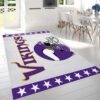 Minnesota Vikings Area Rug NFL Area Rug Bathroom Rugs Indoor Rugs Rectangle Carpet minnesota vikings area rug living room rug floor rug regtangle carpet home decor ver 1319