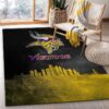 Minnesota Vikings Area Rug NFL Area Rug Dining Room Rugs Indoor Rugs Rectangle Carpet minnesota vikings area rug living room rug floor rug regtangle carpet home decor ver 1321
