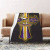 Minnesota Vikings Blankets Sherpa Blanket Throw Blanket minnesota vikings blankets sherpa blanket throw blanket v21