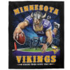 Minnesota Vikings Blankets Sherpa Blanket Throw Blanket minnesota vikings blankets sherpa blanket throw blanket v50