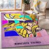 Minnesota Vikings Rug NFL Area Rug Dining Room Rugs Indoor Indoor Rug Rectangle Carpet minnesota vikings rug bathroom rug floor rug regtangle carpet home decor ver 1353