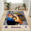 Minnesota Vikings Area Rug NFL Area Rug Kitchen Rug Indoor Rugs Rectangle Carpet minnesota vikings rug bathroom rug floor rug regtangle carpet home decor ver 1354
