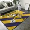 Minnesota Vikings Rug NFL Area Rug Bathroom Rug Indoor Indoor Rug Rectangle Carpet minnesota vikings rugs living room rug floor rug regtangle carpet home decor ver 1391