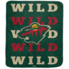 Minnesota Wild Blanket Sherpa Blanket Throw Blanket minnesota wild blanket sherpa blanket throw blanket v8