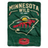 Minnesota Wild Blankets FLeece Blanket Throw Blanket minnesota wild blankets fleece blanket throw blanket v12