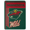 Minnesota Wild Blankets FLeece Blanket Throw Blanket minnesota wild blankets fleece blanket throw blanket v13