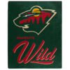 Minnesota Wild Blankets FLeece Blanket Throw Blanket minnesota wild blankets fleece blanket throw blanket v5