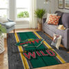 Minnesota Wild Area Rug NHL Area Rug Dining Room Rugs Indoor Rug Rectangle Carpet minnesota wild rug living room carpet regtangle carpet floor decor home decor ver 172