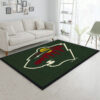 Minnesota Wild Rug NHL Area Rug Bedroom Rug Indoor Indoor Rugs Rectangle Carpet minnesota wild rug living room carpet regtangle carpet floor decor home decor ver 174