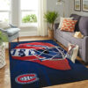 Montreal Canadiens Area Rug NHL Area Rug Living Room Rug Indoor Rug Rectangle Carpet montreal canadiens rug living room carpet regtangle carpet floor decor home decor ver 178