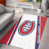 Montreal Canadiens Area Rug NHL Area Rug Bathroom Rugs Indoor Rugs Rectangle Carpet montreal canadiens rug living room carpet regtangle carpet floor decor home decor ver 182