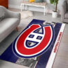 Montreal Canadiens Rug NHL Area Rug Bedroom Area Rug Indoor Rug Rectangle Carpet montreal canadiens rug living room carpet regtangle carpet floor decor home decor ver 187