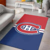 Montreal Canadiens Area Rug NHL Area Rug Bathroom Rugs Indoor Rugs Rectangle Carpet montreal canadiens rug living room carpet regtangle carpet floor decor home decor ver 190