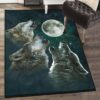 Mythical Creatures Washable Rugs Three Wolf Moon Rug mythical creatures washable rugs three wolf moon rug