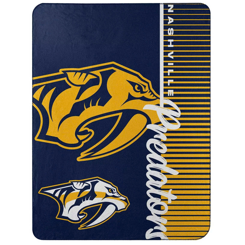 nashville-predators-blankets-fleece-blanket-throw-blanket-v12 nashville predators blankets fleece blanket throw blanket v12