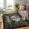 Nashville Predators Rug NHL Area Rug Bathroom Rug Indoor Rugs Rectangle Carpet nashville predators rug living room carpet regtangle carpet floor decor home decor ver 204