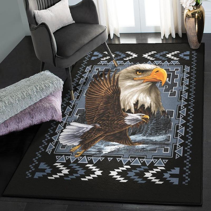 Native Land Bedroom Rugs Native American Eagle Rug