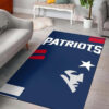 New England Patriot Area Rug NFL Area Rug Dining Room Rug Indoor Rug Rectangle Carpet new england patriots rug living room rug floor rug regtangle carpet home decor ver 1444