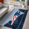 New England Patriot Area Rug NFL Area Rug Bathroom Rug Indoor Rug Rectangle Carpet new england patriots rug living room rug floor rug regtangle carpet home decor ver 1446