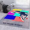 New England Patriot Area Rug NFL Area Rug Bedroom Area Rug Indoor Indoor Rugs Rectangle Carpet new england patriots rugs bathroom rug floor rug regtangle carpet home decor ver 1457