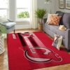 New Jersey Devils Area Rug NHL Area Rug Dining Room Rug Indoor Rug Rectangle Carpet new jersey devils rug living room carpet regtangle carpet floor decor home decor ver 213