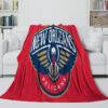 New Orleans Pelicans Blanket Sherpa Blanket Throw Blanket new orleans pelicans blanket sherpa blanket throw blanket v5