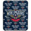 New Orleans Pelicans Blankets Sherpa Blanket Throw Blanket new orleans pelicans blankets sherpa blanket throw blanket v15