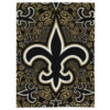 New Orleans Saints Blanket Sherpa Blanket Throw Blanket new orleans saints blanket sherpa blanket throw blanket v24