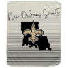 New Orleans Saints Blanket Sherpa Blanket Throw Blanket new orleans saints blanket sherpa blanket throw blanket v33
