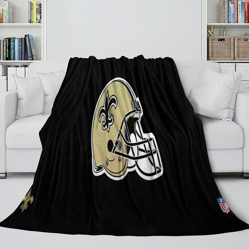 new-orleans-saints-blankets-fleece-blanket-throw-blanket-v19 new orleans saints blankets fleece blanket throw blanket v19