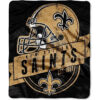 New Orleans Saints Blankets Sherpa Blanket Throw Blanket new orleans saints blankets sherpa blanket throw blanket v36