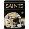 New Orleans Saints Blankets Sherpa Blanket Throw Blanket new orleans saints blankets sherpa blanket throw blanket v46