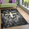 New Orleans Saints Rug NFL Area Rug Living Room Rug Indoor Rugs Rectangle Carpet new orleans saints rug living room rug floor rug regtangle carpet home decor ver 1495