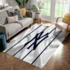 New York Yankees Area Rug MLB Area Rug Dining Room Rugs Indoor Rug Rectangle Carpet new york yankees rug living room carpet regtangle carpet floor decor home decor ver 259