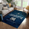 New York Yankees Rug MLB Area Rug Bedroom Rug Indoor Rug Rectangle Carpet new york yankees rug living room carpet regtangle carpet floor decor home decor ver 267