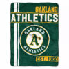 oakland athletics blanket fleece blanket throw blanket v33