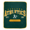 oakland athletics blankets sherpa blanket throw blanket v25