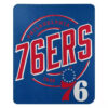 Philadelphia 76ers Blanket FLeece Blanket Throw Blanket philadelphia 76ers blanket fleece blanket throw blanket v4