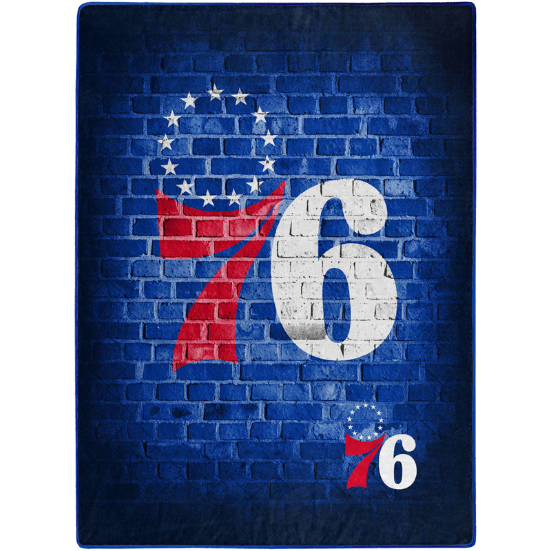 Philadelphia 76ers Blanket FLeece Blanket Throw Blanket