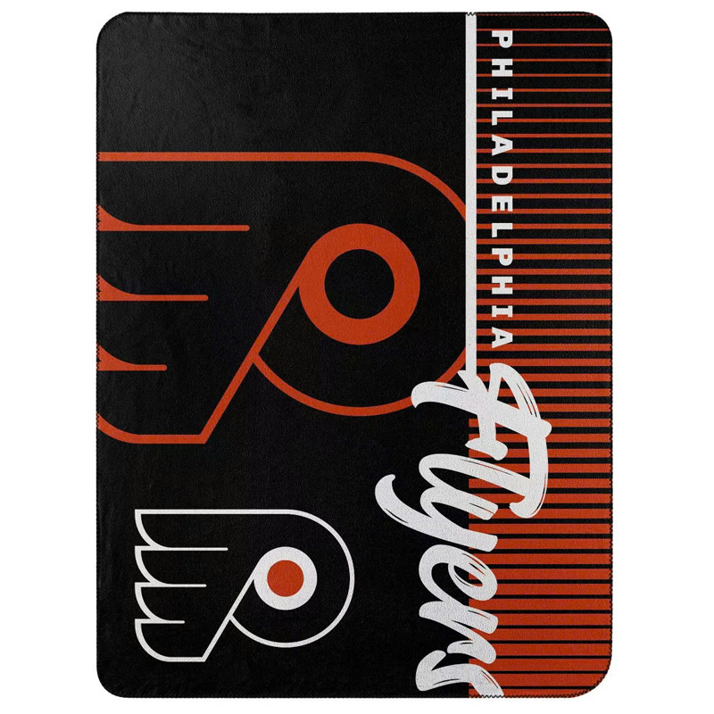 Philadelphia Flyers Blanket Sherpa Blanket Throw Blanket