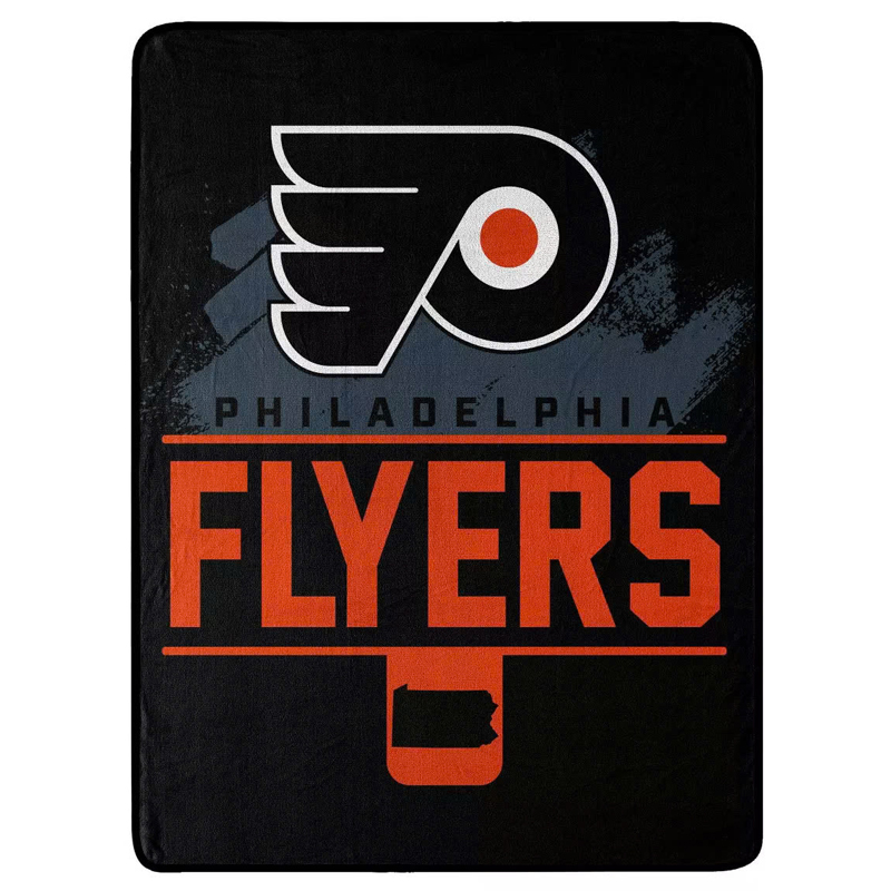 Philadelphia Flyers Blanket Sherpa Blanket Throw Blanket