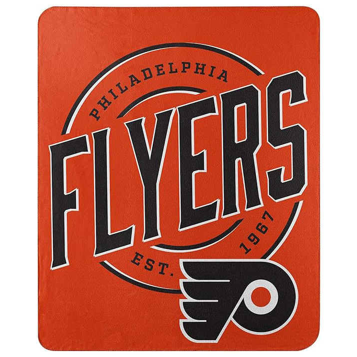 Philadelphia Flyers Blanket Sherpa Blanket Throw Blanket