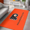 Philadelphia Flyers Area Rug NHL Area Rug Dining Room Rugs Indoor Indoor Rug Rectangle Carpet philadelphia flyers rug living room carpet regtangle carpet floor decor home decor ver 226