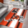 Philadelphia Flyers Rug NHL Area Rug Dining Room Rugs Indoor Rug Rectangle Carpet philadelphia flyers rug living room carpet regtangle carpet floor decor home decor ver 227