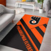 Philadelphia Flyers Rug NHL Area Rug Dining Room Rug Indoor Indoor Rugs Rectangle Carpet philadelphia flyers rug living room carpet regtangle carpet floor decor home decor ver 230