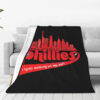 Philadelphia Phillies Blanket FLeece Blanket Throw Blanket philadelphia phillies blanket fleece blanket throw blanket v16