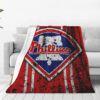 Philadelphia Phillies Blanket FLeece Blanket Throw Blanket philadelphia phillies blanket fleece blanket throw blanket v52