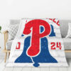 Philadelphia Phillies Blankets Sherpa Blanket Throw Blanket philadelphia phillies blankets sherpa blanket throw blanket v44